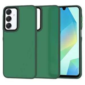 Samsung Galaxy A16 Силиконов калъф HaloFrost Series зелен