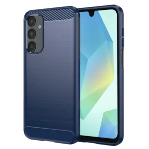 Samsung Galaxy A16 Силиконов кейс Carbon Silicone син