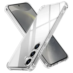 Samsung Galaxy S24 Plus Силиконов калъф Прозрачен цвят Удароустойчив