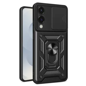 Samsung Galaxy S25 Edge Противоударен кейс с ринг и камера протект