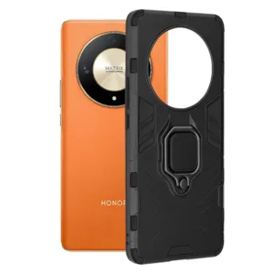 Силиконов кейс противоударен с ринг за Honor Magic6 Lite