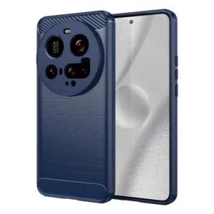 Xiaomi 15 Ultra Силиконов кейс Carbon Silicone син