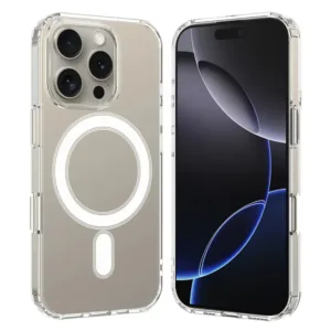 iPhone 16 Pro Max MagSafe Калъф прозрачен