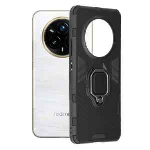 Силиконов кейс противоударен с ринг за Realme 14 Pro+