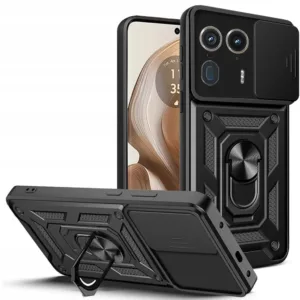 Motorola Edge 50 Ultra Противоударен кейс с ринг и камера протект