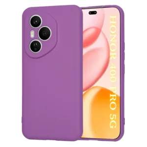 Honor 400 Pro Силиконов Калъф SoftFlex Кейс лилав