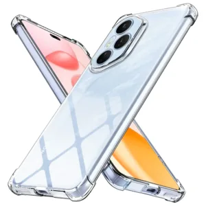 Honor 400 Pro Силиконов калъф Прозрачен цвят Удароустойчив