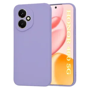 Honor 400 Силиконов Калъф SoftFlex Кейс светло лилав