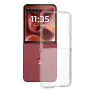 Motorola Razr 60 Ultra Силиконов калъф Прозрачен цвят 2mm