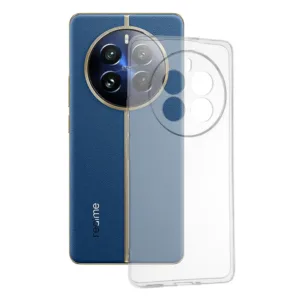 Realme 12 Pro+ Силиконов калъф Прозрачен цвят 2mm