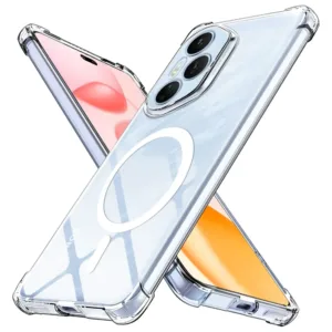 Удароустойчив MagSafe калъф за Honor 400 Pro &ndash; Прозрачен и лек