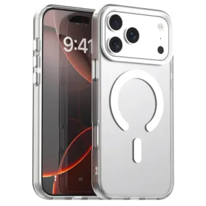 CandyCase MagSafe за iPhone 17 Pro Max &ndash; стилна защита с магнитна технология бял