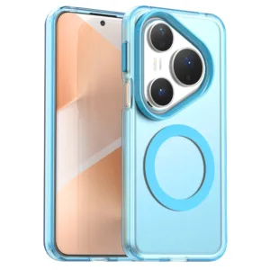 CandyCase MagSafe калъф за Huawei Pura 80 Pro &ndash; стил, защита и пълна MagSafe съвместимост син