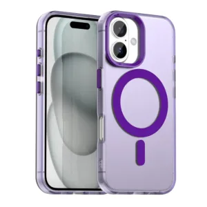 CandyCase MagSafe калъф за iPhone 17 &ndash; елегантна защита и пълна MagSafe съвместимост лилав