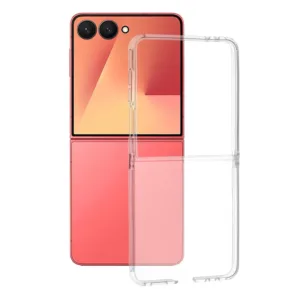 Прозрачен силиконов калъф за Samsung Galaxy Z Flip 7 &ndash; елегантна защита за сгъваемия ви смартфон