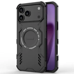 ArmorMag калъф за iPhone 17 Pro Max &ndash; MagSafe и удароустойчива защита черен