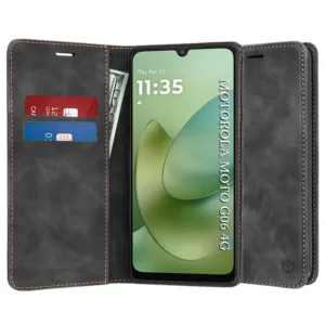 Калъф тефтер за Motorola Moto G06 с магнитно закопчаване защита, удобство и елегантен дизайн
