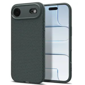 Кейс Spigen Liquid Air за iPhone 17 Air &ndash; Тънък и удароустойчив TPU кейс с елегантна текстура