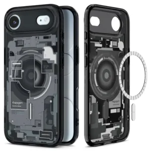 Кейс Spigen Ultra Hybrid Zero One MagSafe за iPhone 17 Air &ndash; Прозрачен антишок кейс с военен стандарт и MagSafe