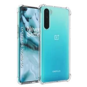 OnePlus Nord 5 Прозрачен Удароустойчив Силиконов Калъф