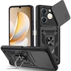 Противоударен калъф с ринг и защита за камера за Realme Note 70T надеждност, стил и ежедневен комфорt