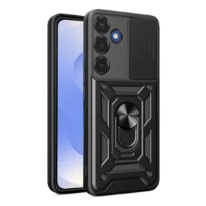 Противоударен калъф с ринг и защита за камера за Samsung Galaxy S26 максимална защита и стил