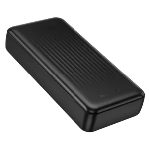 Външна батерия Borofone BJ80A &ndash; 20000mAh, QC 3.0 22.5W, 3 порта, USB-C, черна