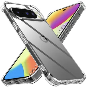 За Google Pixel 10 / 10 Pro Прозрачен Удароустойчив Силиконов Калъф