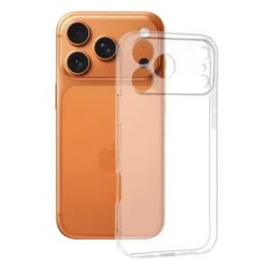 iPhone 17 Pro Max силиконов калъф &ndash; прозрачен, здрав и ултратънък
