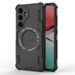 ArmorMag кейс за Samsung Galaxy S25 FE &ndash; Магнитна MagSafe защита черен