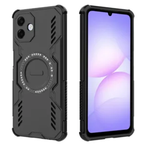 ArmorMag калъф за Samsung Galaxy A07 4G – MagSafe и удароустойчива защита черен