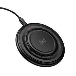 Borofone Crown BQ40 &ndash; 15W Wireless Charger, Fast Charging, Qi, ABS+PC, USB-C, s Type-C kabel (BQ40)