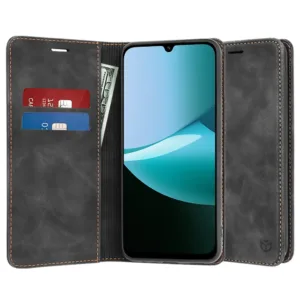 Калъф тефтер за Xiaomi Redmi 15C 4G с магнитно закопчаване &ndash; защита, стил и удобство