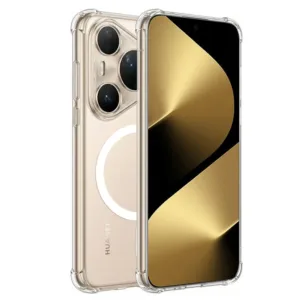 MagSafe калъф за Huawei Pura 80 Ultra &ndash; прозрачен, удароустойчив и MagSafe съвместим