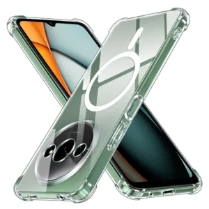 MagSafe калъф за Xiaomi Redmi A3 &ndash; прозрачен, удароустойчив и съвместим с MagSafe аксесоари