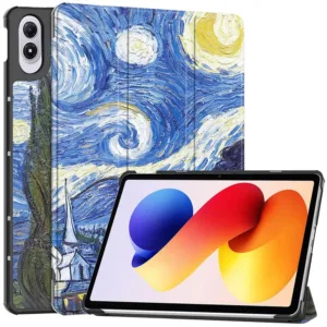Калъф Techsuit FoldPro Starry Night за Xiaomi Redmi Pad 2 Pro – пълна защита и стил за твоя таблет