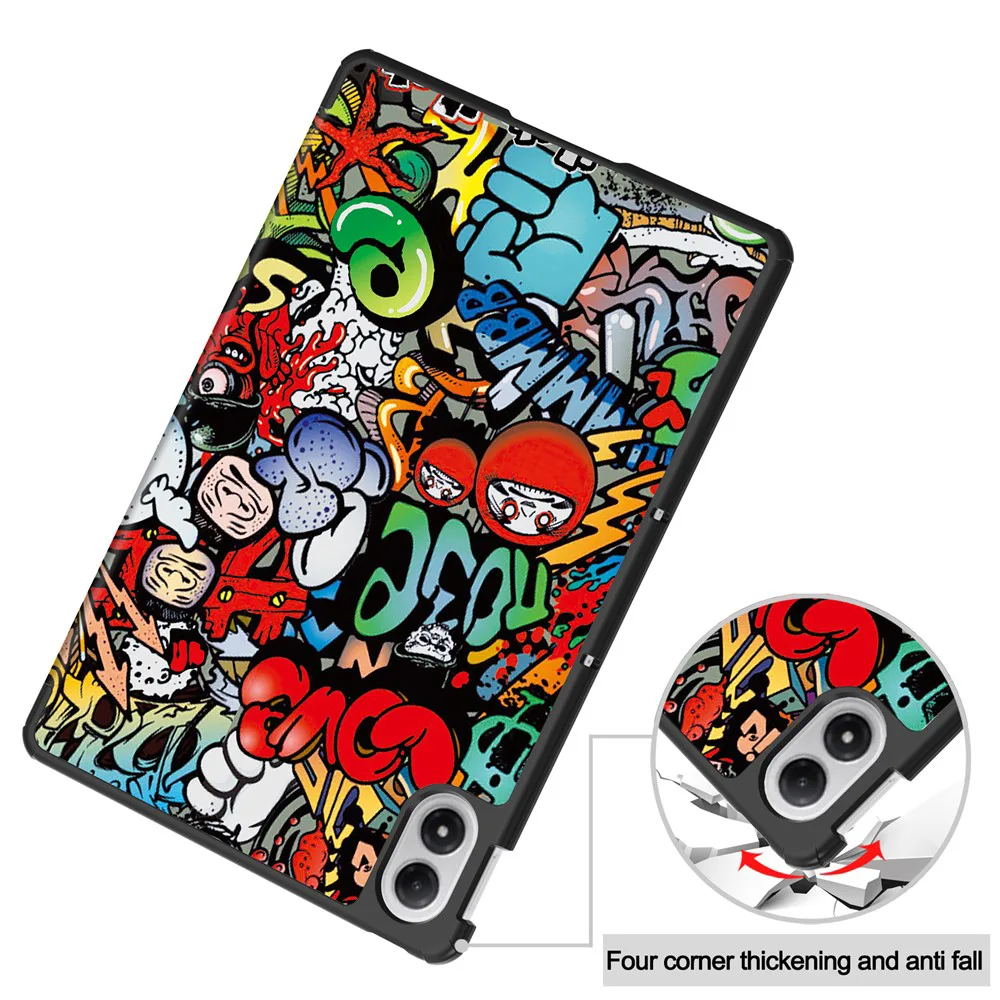Калъф Techsuit FoldPro Urban Vibe за Xiaomi Redmi Pad 2 Pro – модерна визия и пълна защита - Image 5