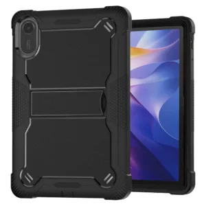 Калъф за Xiaomi Redmi Pad 2 – Techsuit Rugged TabShell Black – пълна защита и функционалност