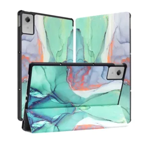 Kalaf za Lenovo Idea Tab Plus 12.1 &ndash; Techsuit FoldPro Green Time &ndash; stilna 360&deg; zashtita i komfort