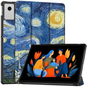 Калъф за Lenovo Idea Tab Plus 12.1 &ndash; Techsuit FoldPro Starry Night &ndash; елегантна 360&deg; защита и удобство