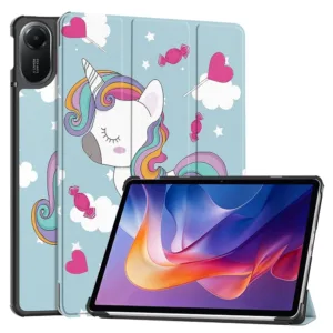 Калъф за Xiaomi Redmi Pad 2 &ndash; Techsuit FoldPro Unicorn &ndash; елегантна 360&deg; защита и комфорт