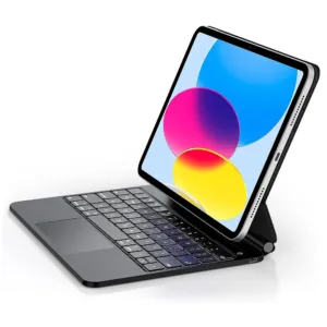 Калъф за iPad 10 (2022) 10.9 / 11 (2025) &ndash; ESR Rebound Magnetic Keyboard &ndash; Черен &ndash; защита и продуктивност в едно