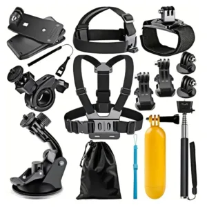 Комплект аксесоари за GoPro 15в1 – Techsuit CamQuest SA15 – стабилност и удобство
