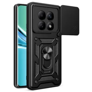 Противоударен калъф Techsuit CamShield Series за Xiaomi Redmi Note 15 5G – Сигурна защита за всеки ден черен