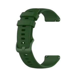 Techsuit Watchband 22mm (W006) &ndash; Каишка за Samsung Galaxy Watch, Gear S3 и Huawei Watch GT / GT 2 / GT 2e / GT 2 Pro / GT 3 (46mm) &ndash; Комфорт и стабилност за всеки ден зелен