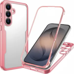 360 Калъф Techsuit ColorVerse Series за Samsung Galaxy S26 &ndash; пълна защита и елегантен дизайн розов