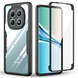 360 Калъф Techsuit ColorVerse Series за Xiaomi Redmi Note 15 5G – сигурна защита и изчистен стил черен