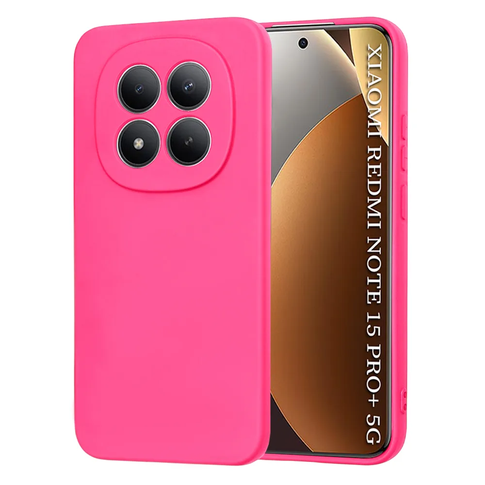 Калъф за Xiaomi Redmi Note 15 Pro+ 5G – Techsuit SoftFlex – гъвкава защита и комфорт всеки ден розов