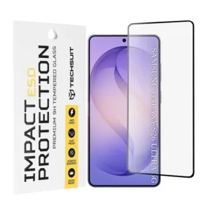 Стъклен протектор за Samsung Galaxy S26 Ultra &ndash; Techsuit 111D Full Cover / Full Glue Glass &ndash; Classic & Privacy