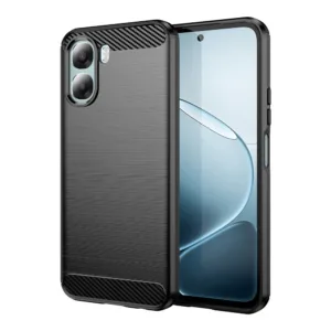 Калъф за Oppo A6x &ndash; Techsuit Carbon Silicone